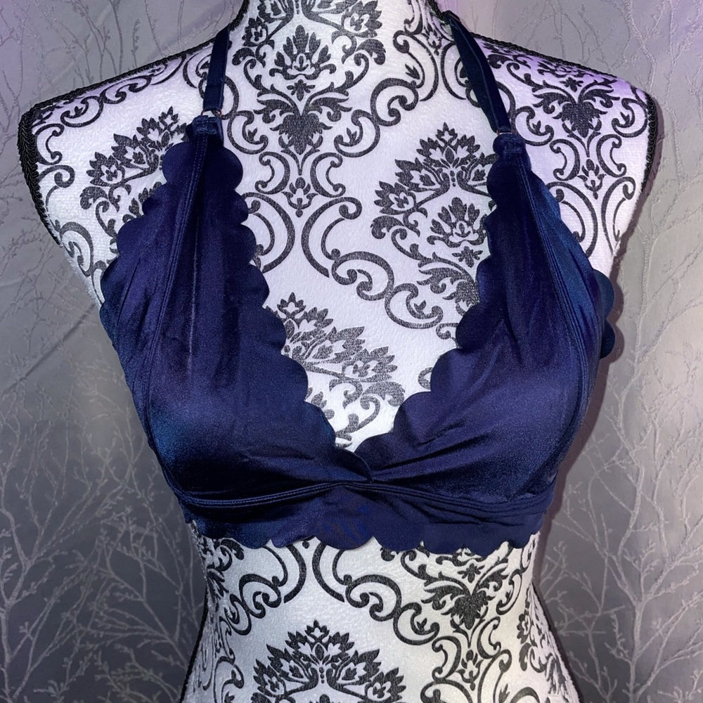 Navy bralette